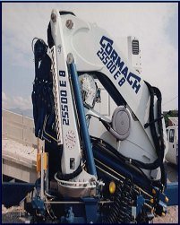 Cormach 25500 E8 marine crane